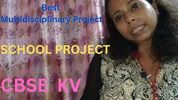 Best Multidisciplinary Project | Steps Multidisciplinary Project | Learning School project | CBSE KV