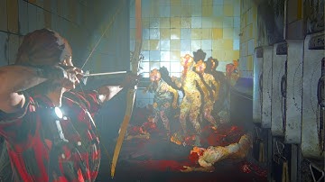 Fighting the Horde With Unlimited Explosive Arrows ● The Last Of Us 2 Remastered
