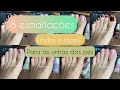 8 esmaltações lindas e fáceis para os pés 🦶 #fy #nails #unhas #unhaslindas #nail #unha #fypシ
