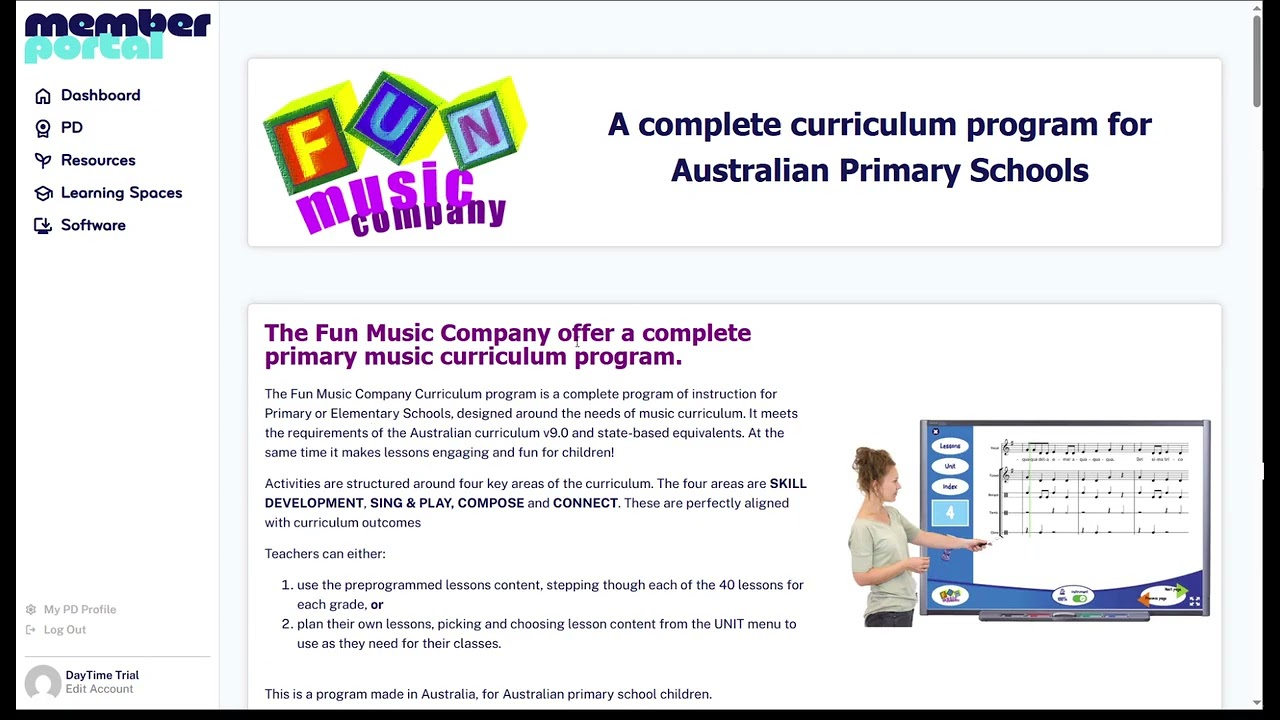 Music EDnet Member Portal - Teacher Resources