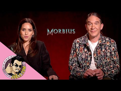 Adria Arjona & Daniel Espinosa Exclusive Interview | MORBIUS (2022)