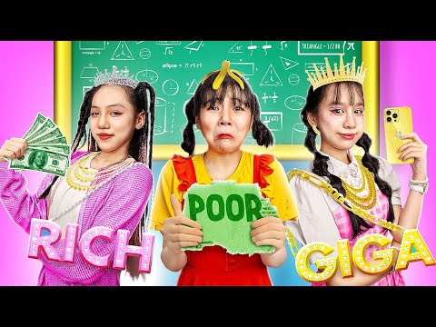 Nghèo – Giàu – Siêu Giàu: Cuộc Đối Đầu Đỉnh Cao Trong Trường Học!