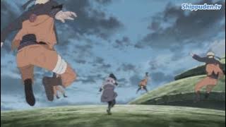 Naruto vs Sasuke | sasuke uses universal pull