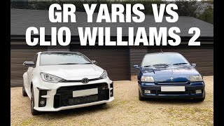 Gr Yaris Vs Clio Williams 2! How Far Have Hot Hatches Come In 26 Years? Thecarguys.tv