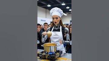 Robot Chef Fail? Epic Soup Spill! #Shorts