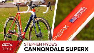 Stephen Hyde's Cannondale SuperX Cyclocross Pro Bike screenshot 5