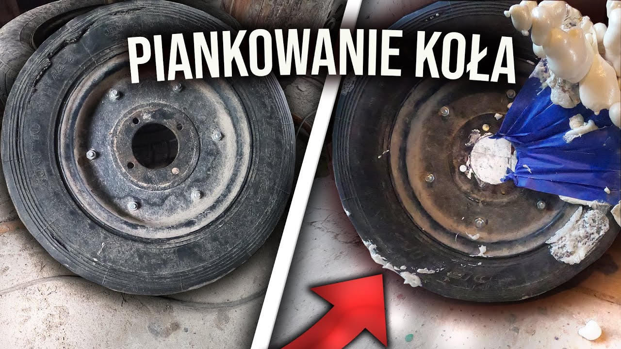 NIEZNISZCZALNE KOŁO DO TACZKI DZIĘKI PIANCE? *SZOK*