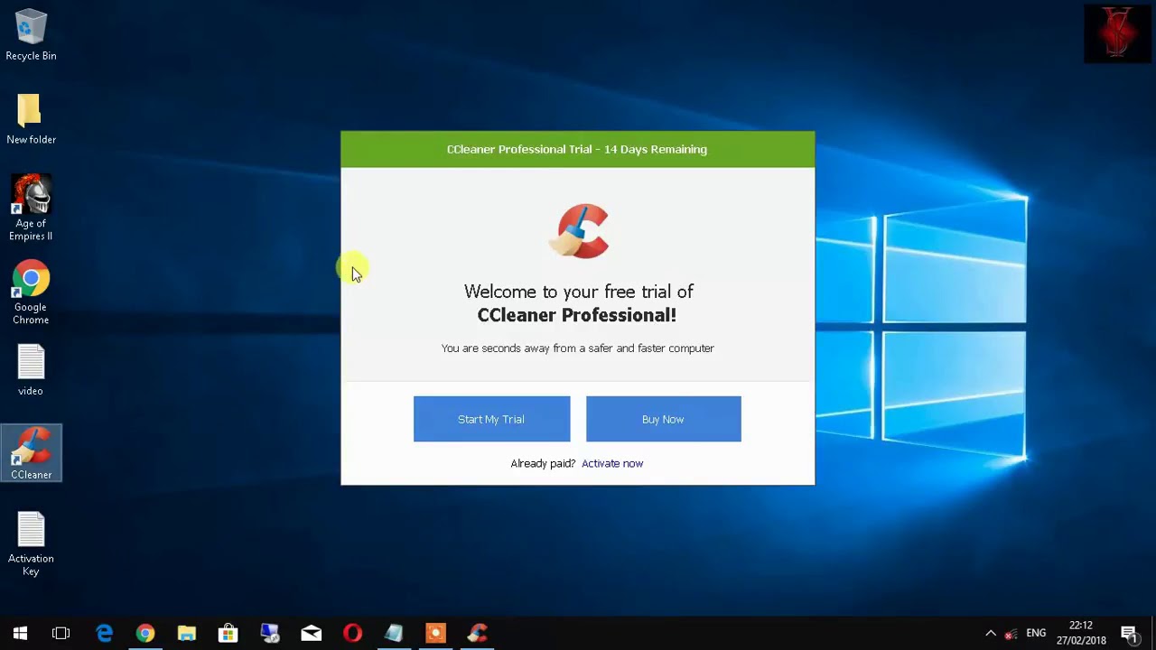 ccleaner pro key 2018