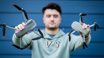 DJI AIR 2S vs DJI MINI 2 - $700 difference? Side by side video comparison