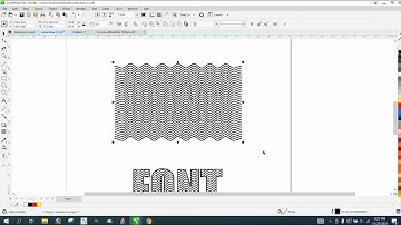 Corel Draw Tips & Tricks Text Shape in an Object of lines Part 3 Nudge it up