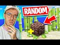 Minecraft, maar elk item is RANDOM!