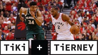 Tiki and Tierney discuss whether Giannis Antetokounmpo or Kawhi Leo...