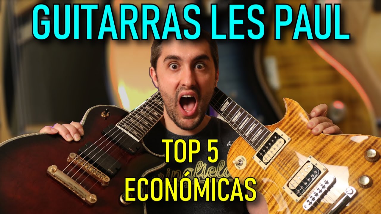 TOP 5 GUITARRAS PAUL 🎸 Baratas y en Relación CALIDAD PRECIO - YouTube