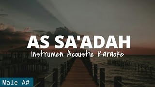 Sholawat As Sa'adah | Instrumen Acoustic Karaoke & Lyric | Key For Male | Hud Music Project