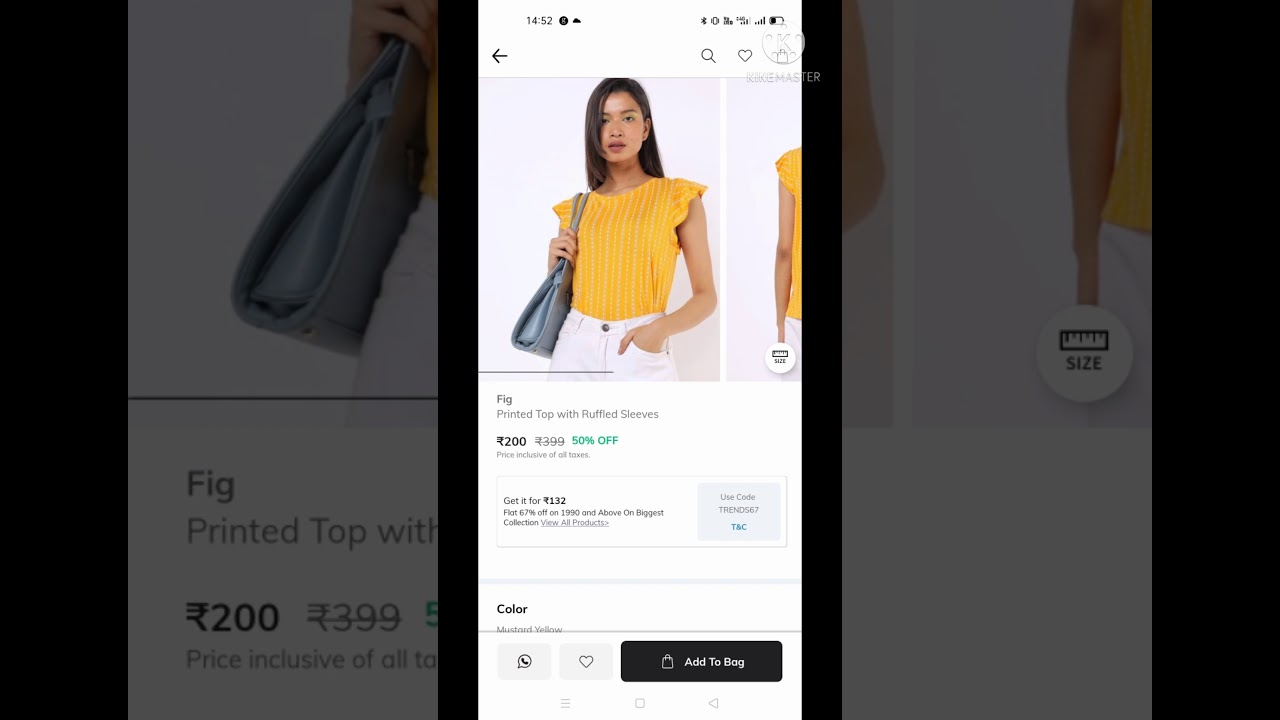 Latest tops under Rs. 200