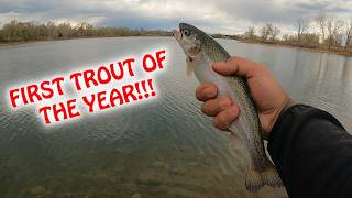 FIRST TROUT OF 2026!!! (Chatfield Reservoir)