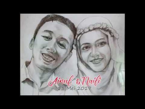 Sketsa Wajah Pria Step By Step Tutorial By Thr Art Untuk Kado Youtube