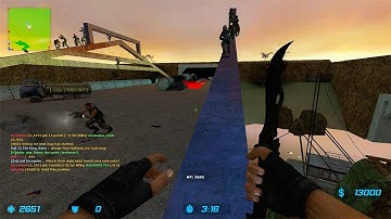 Counter-Strike Source Zombie Mod Gameplay on Hellarch Map ElitE HunterZ Server