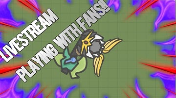 Playing Moomoo.io live WITH FANS!!!! JOIN TO Play with ME!