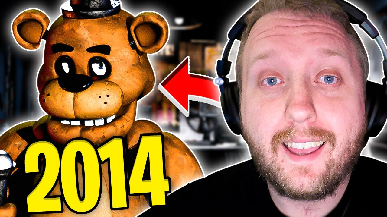 Reacting to my FIRST EVER FNaF Video From 2014!