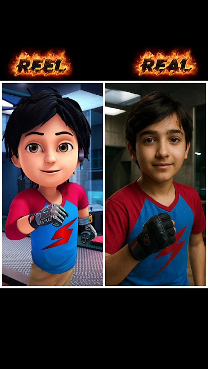 Shiva Shiva cartoon in real life #shortsviral #shortvideo #shorts