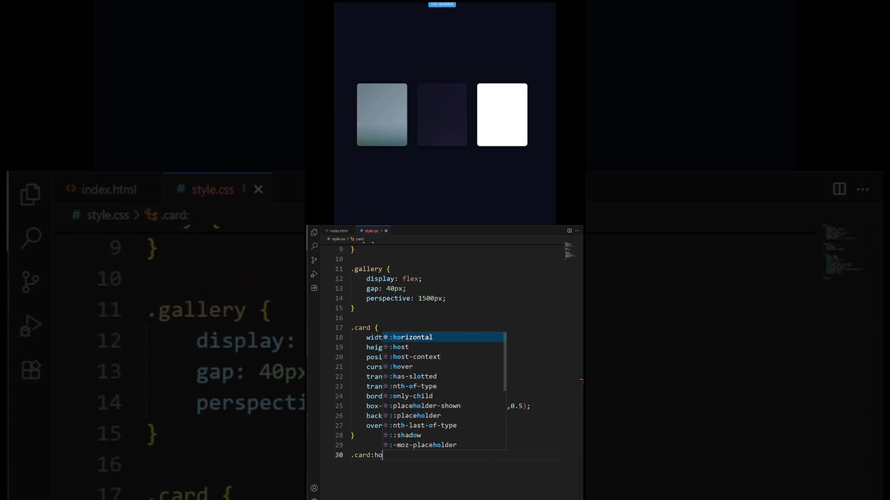 Modern Hover Gallery UI with Pure HTML & CSS | Smooth Image Overlay Animation ||