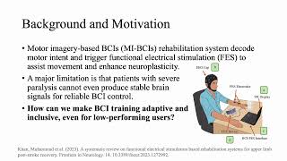 109101015 陳奕帆 An Adaptive Brain Computer Interface to Enhance Motor Recovery After Stroke