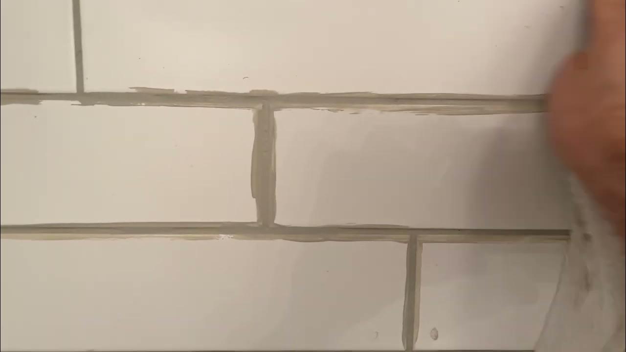 Mapei Grout Refresh saved my tile job YouTube