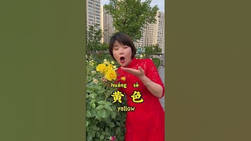 Colors in Chinese #learnchinese #mandarin #chinese #中文