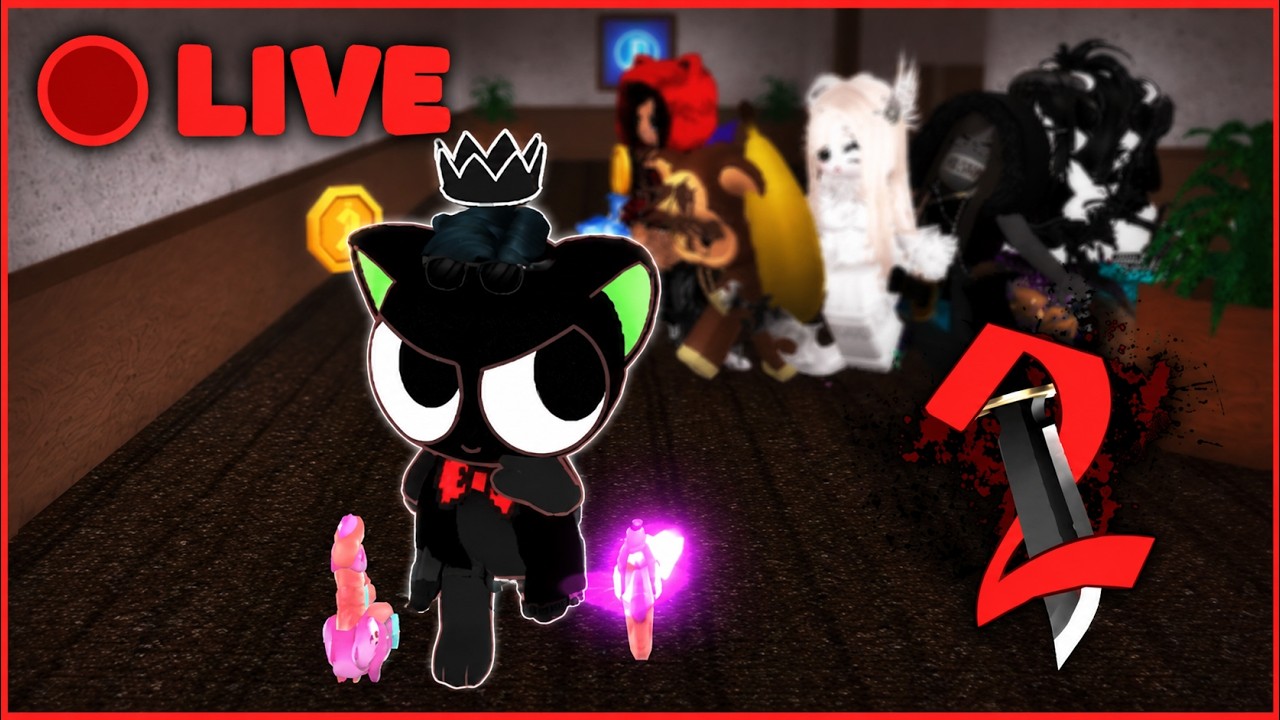🔴 LIVE | MURDER MYSTERY 2 CHAOS & TROLLING! - YouTube