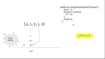 [LeetCode]136. Single Number 中文