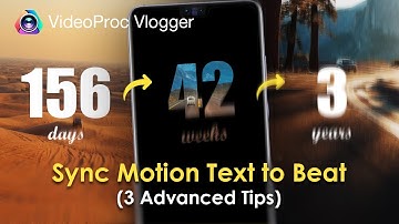 Ep 2. 3 Advanced Tips to Sync the Motion Text to Beat  - Sync Motion Text to Beat