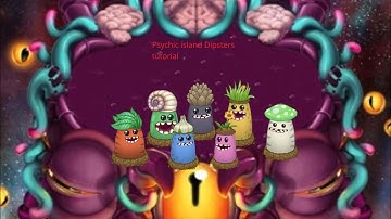 Psychic island dipsters Tutorial