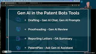 Webinar: Patent Bots Gen AI Features