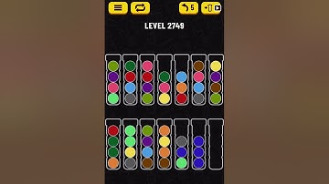 【Ball Sort Puzzle】Level.2749