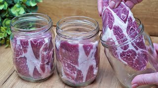 Bu Tarif 400 Yaşında Ama Yine De Popüler Büyükannenin Tarifine Göre Kavanozlarda Et