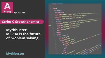 E36 Mythbuster: ML / AI is the future of problem solving #dataanalytics #datascience #myths
