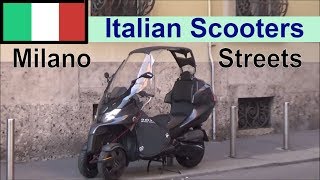 Motorcycles in Italy (16 minutes italian scooters)