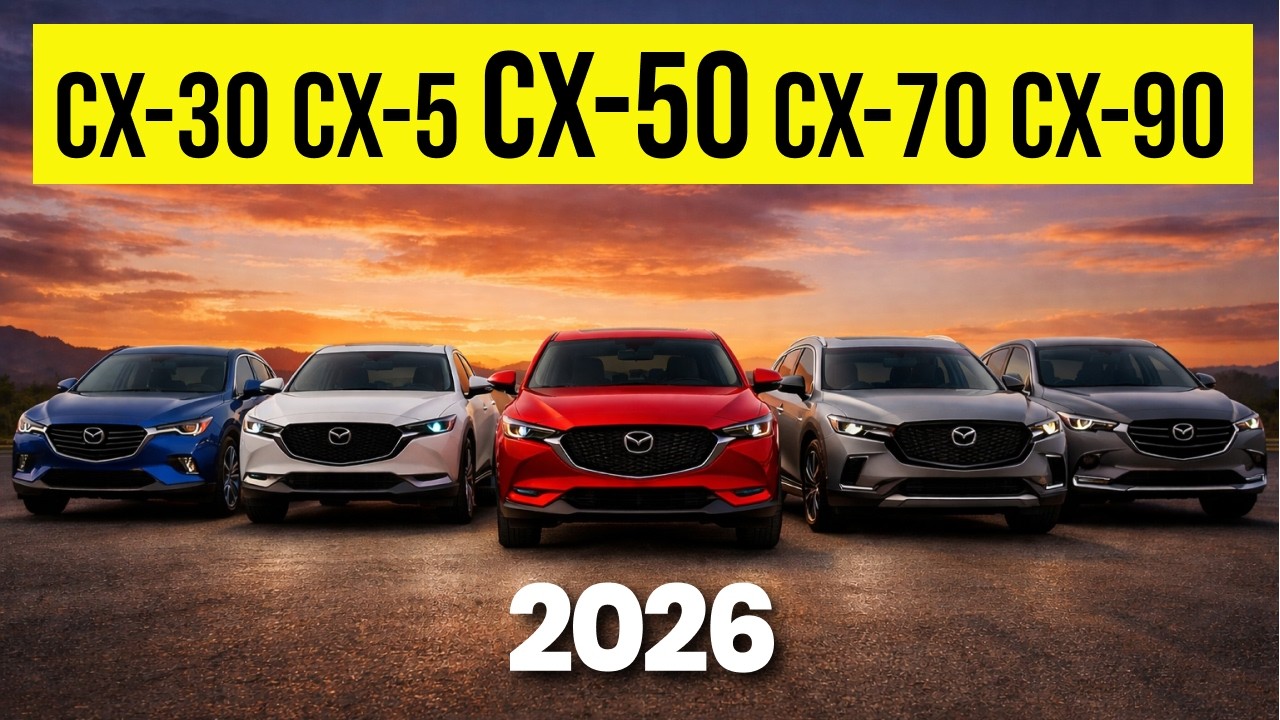 Which 2026 Mazda CX TO BUY? CX-30 to CX-90 Complete Buyer's Guide