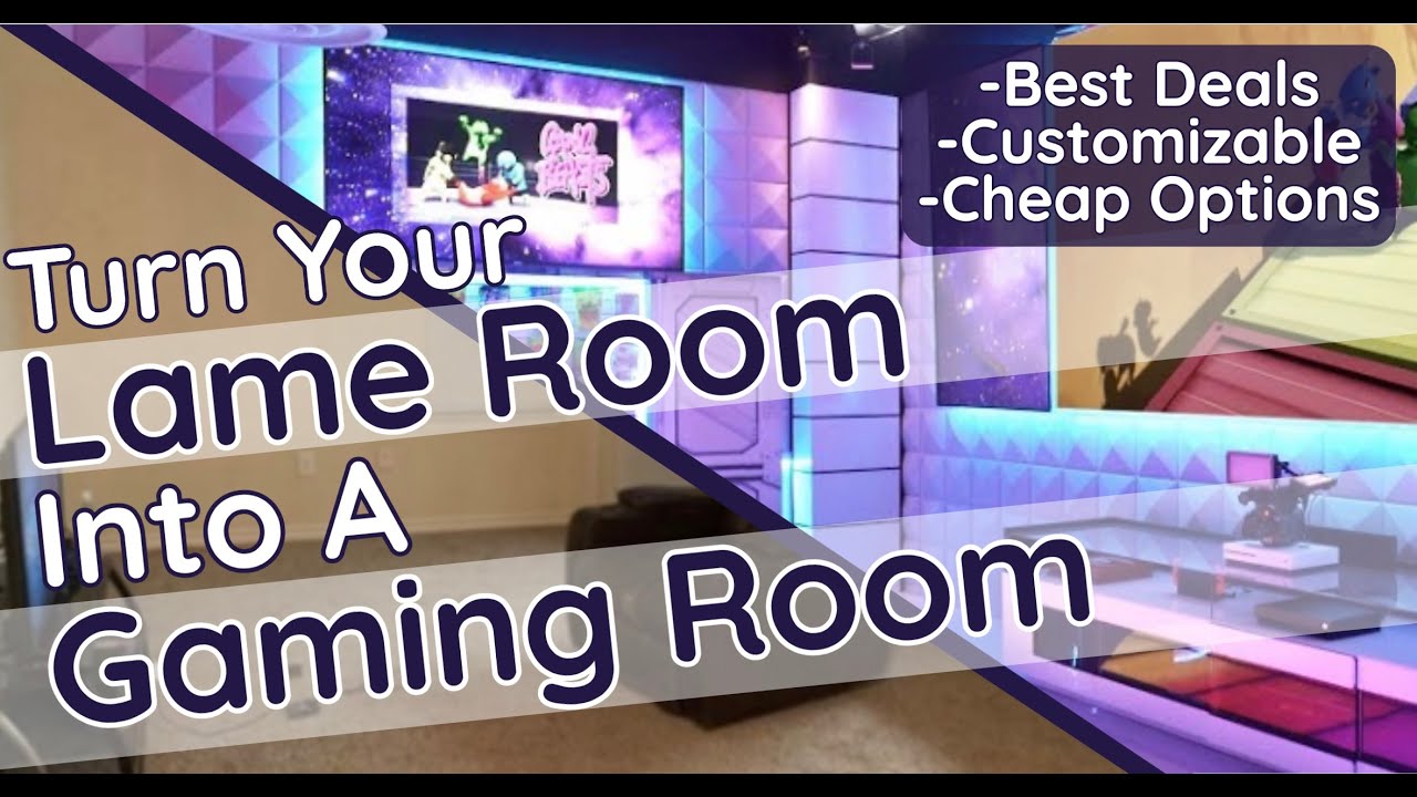 Comment faire une Gaming room ?