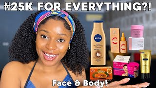 A Complete Face & Body Brightening Skincare Routine for Just ₦25,000