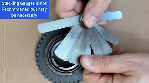 Feeler Gauge Measurement & Stacked Tolerance