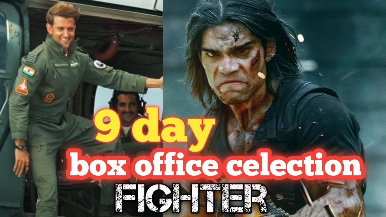 hrithik roshan and deepika padukon ki movie fighter ka 9 dino ka box