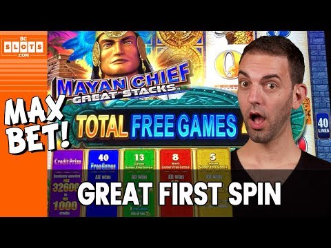 🎡 GREAT First Spin on MAYAN CHIEF 💰 $1500 @ San Manuel Casino ✪ BCSlots (S. 5 • Ep. 3)