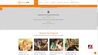 LearningZone - Responsive Moodle Theme        Terance Larry
