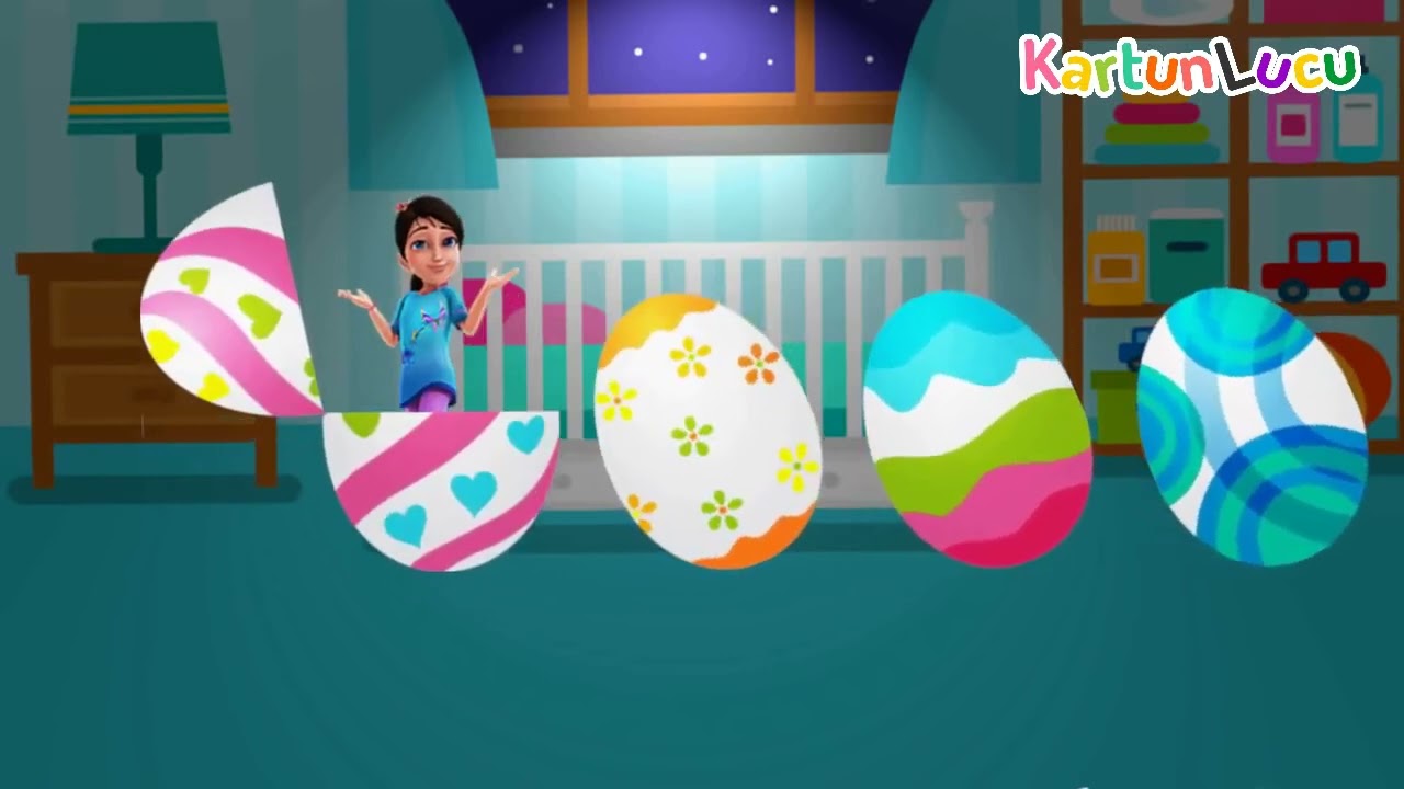 Shiva ANTV  Surprise Eggs Lagu Anak Finger Family