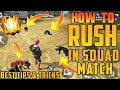 HOW TO RUSH ON ENEMY IN SQUAD MATCH - BEST TIPS AND TRICKS - #JONTYGAMING  - FREEFIRE BATTLEGROUND