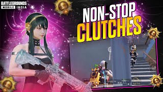 IPHONE 11 Non Stop 1v4 Clutches 💀 Solo Destroying Conqueror Lobbies 🔱 TRP FINISHER screenshot 3