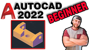 3D Modeling 101 Beginner Tutorial \\ AutoCAD 2022