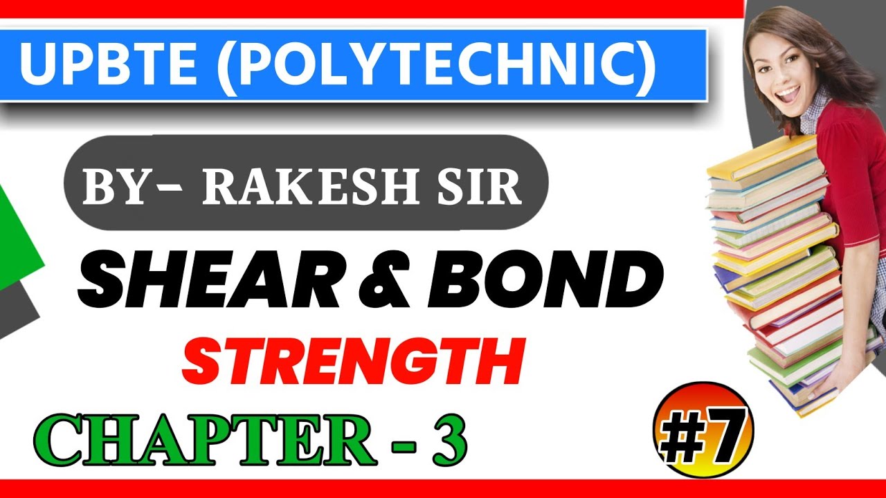 reinforced cement concrete | RCC | Lec-07 | chapter-03| shear & bond ...